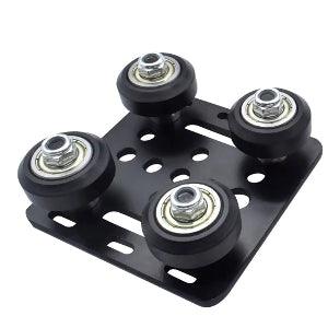1000mm Black Anodized Aluminum V-Slot Gantry - Extrusion 2020 - Bearing Guide Plate - fast shipping 🇺🇸