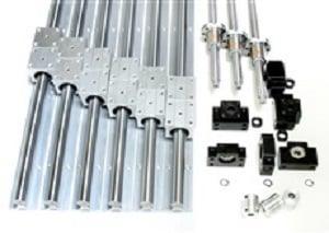 1000mm x 1000mm Feet CNC Router Ball Screws Kit 16mm Rails & BallScrews XYZ Travel 37 x 37 x 9 inch - fast shipping 🇺🇸