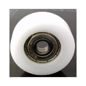 10mm Bore Bearing - 36mm White Plastic Tire 10x36x10.5mm - fast shipping 🇺🇸