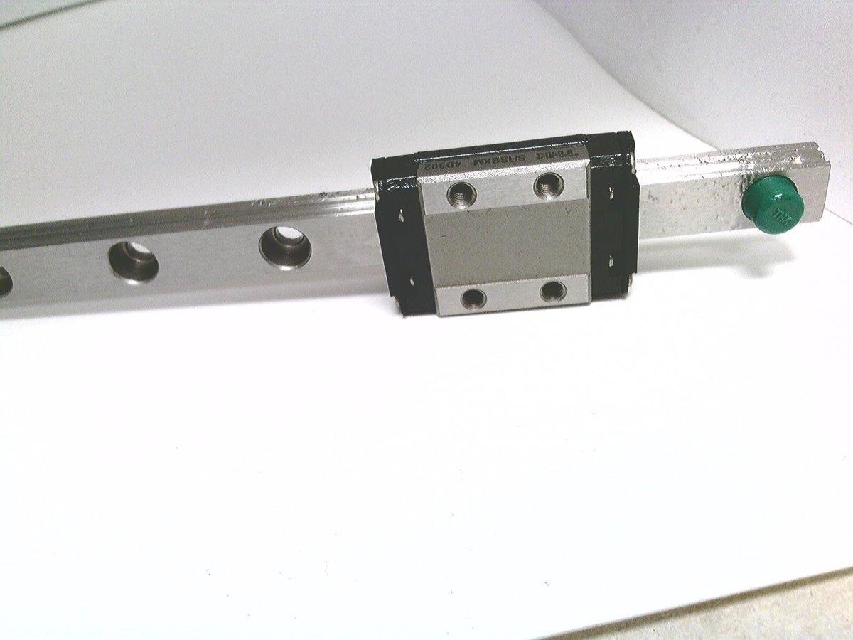 10pcs THK made in Japan 9mm Stainless Steel Linear Guideway System 195mm Long - one carriage Truck - fast shipping 🇺🇸