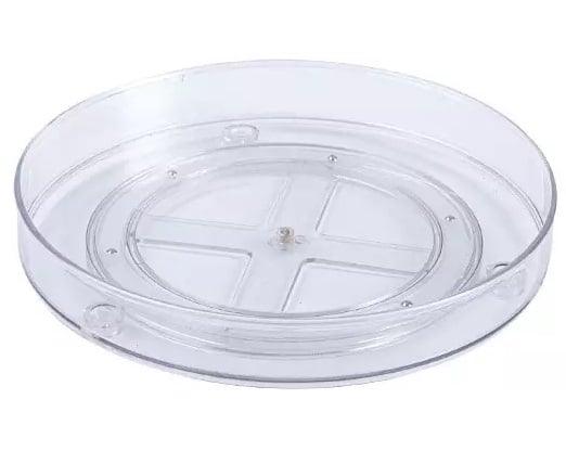 11" Acrylic Plastic Lazy Susan Turntable Organizer - fast shipping 🇺🇸