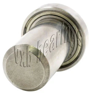 1/2" Ball Bearing - 1/8 diameter integrated 3/8 Long Axle - fast shipping 🇺🇸