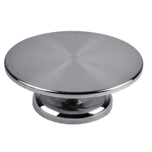 12" Commercial Stainless Steel Cake Making Lazy Susan - fast shipping 🇺🇸