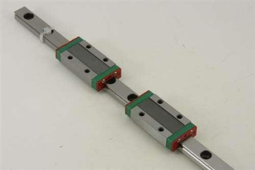 12mm Miniature Square Linear Motion rail - 2 trucks L1600mm - fast shipping 🇺🇸