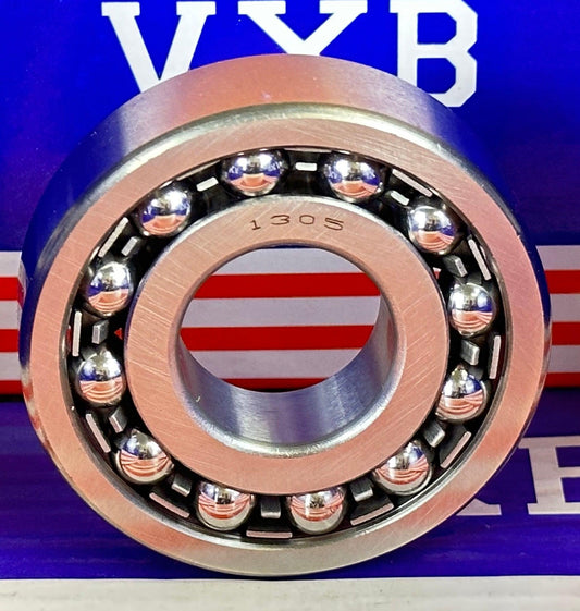 1305 Self Aligning Ball Bearing 25x62x17mm - fast shipping 🇺🇸