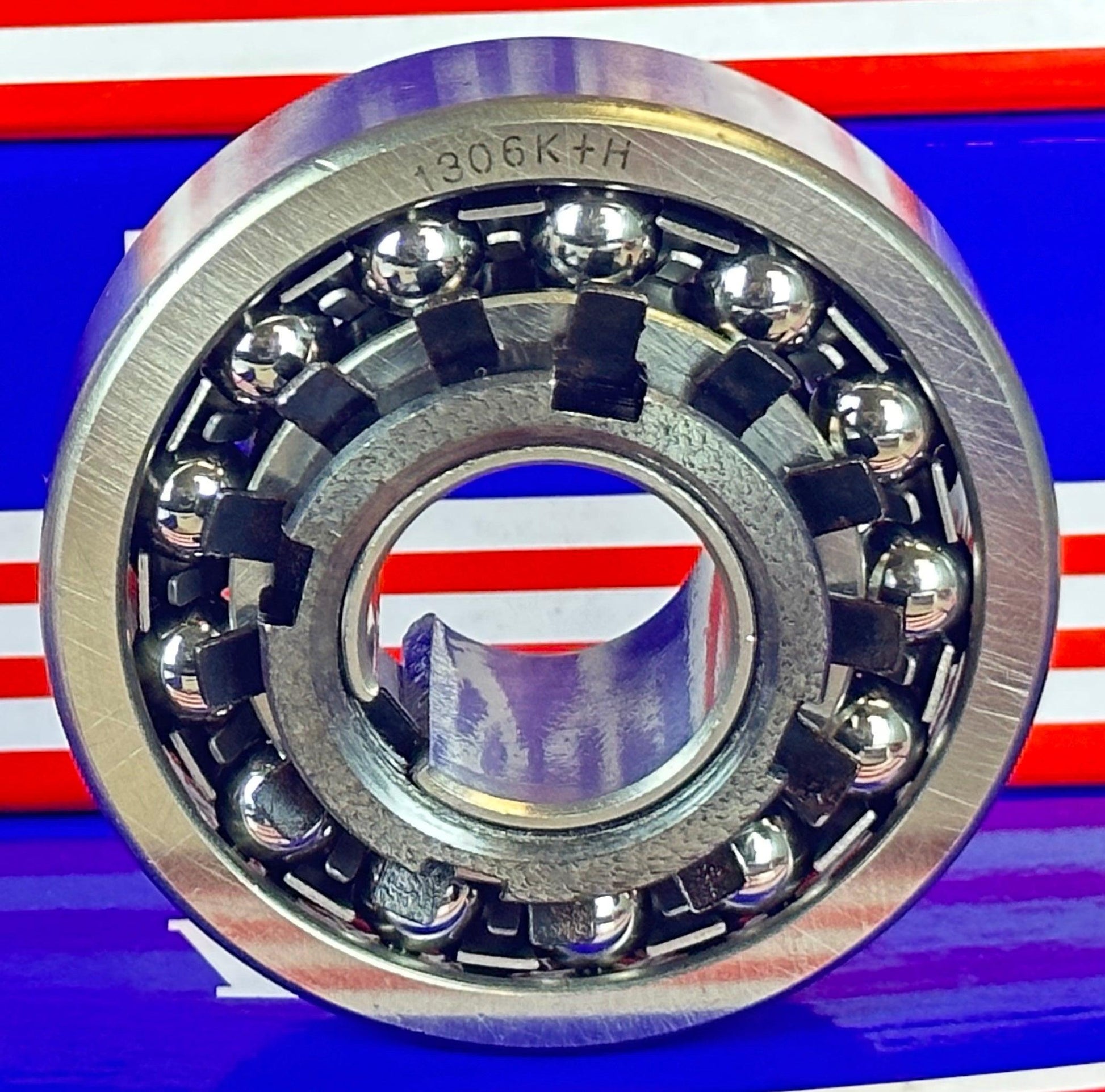 1306K+H Tapered Self Aligning Ball Bearing - Adapter Sleeve 25x72x19mm - fast shipping 🇺🇸