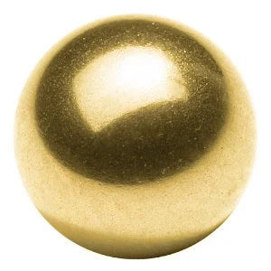 10-Pack 1/4" Diameter Loose Solid Bronze/Brass Bearing Balls - fast shipping 🇺🇸