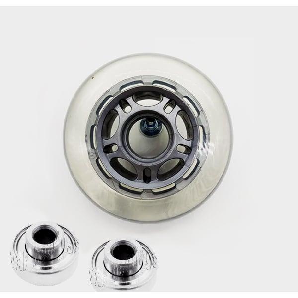 1/4" ID 3.14" (80mm) OD Heavy Duty Luggage Wheel Set - fast shipping 🇺🇸