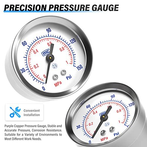1/4" NPT Air Filter Pressure Regulator Combo Piggyback, Air Tool Compressor Filter - Gauge AW2000-02 - fast shipping 🇺🇸