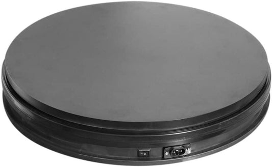 14" Electric Turntable Motorized Rotating Display Stand 110Lb max Loading Black - fast shipping 🇺🇸