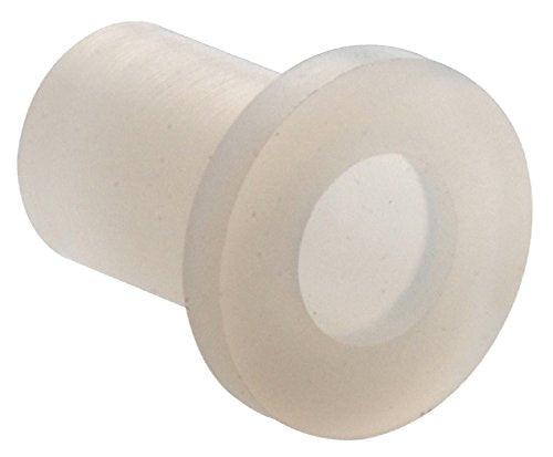 1/4" White 0.312 O.D. Nylon Flanged Plastic Bushing - fast shipping 🇺🇸