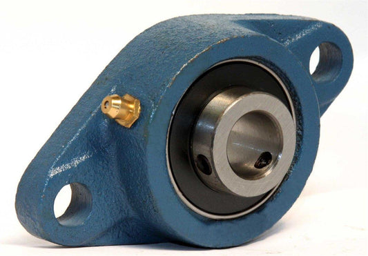 15/16" Bearing UCFL205-15 + 2-Bolt Flanged Cast Housing Mounted Bearing - fast shipping 🇺🇸
