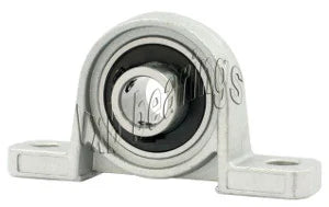 15mm Bore Miniature Stainless Steel Pillow Block Mounted Bearing - fast shipping 🇺🇸