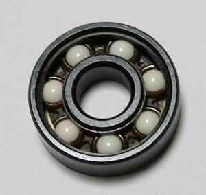 16 inline skate Ceramic Black Bearing:Sealed:ZrO2 - fast shipping 🇺🇸