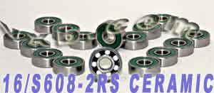 16 Roller Hockey Ceramic Bearing Sealed - fast shipping 🇺🇸