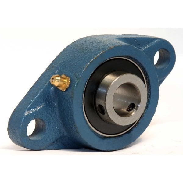 17mm Bearing UCFL203 + 2-Bolt Flanged Cast Housing Mounted Bearing - fast shipping 🇺🇸