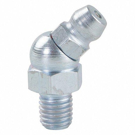 1/8"- 27 45-Degrees Zerk Nipple Fitting Grease Nipple Fittings - fast shipping 🇺🇸