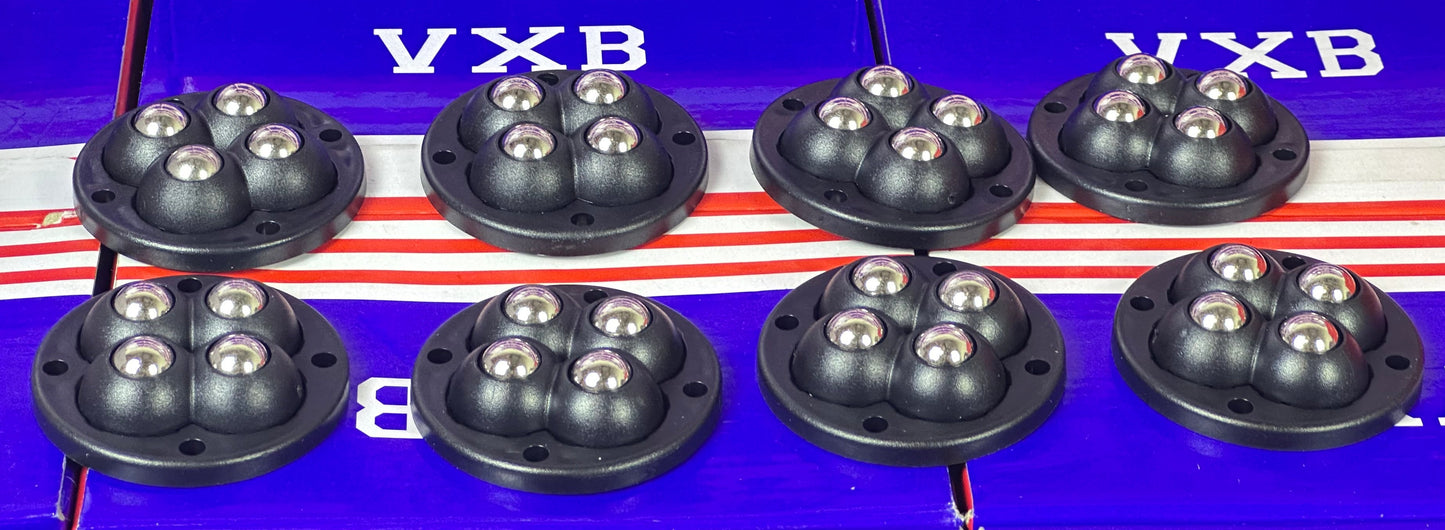 8-Pack Self Adhesive 4-Balls Caster Wheels Legs - Light Load - fast shipping 🇺🇸