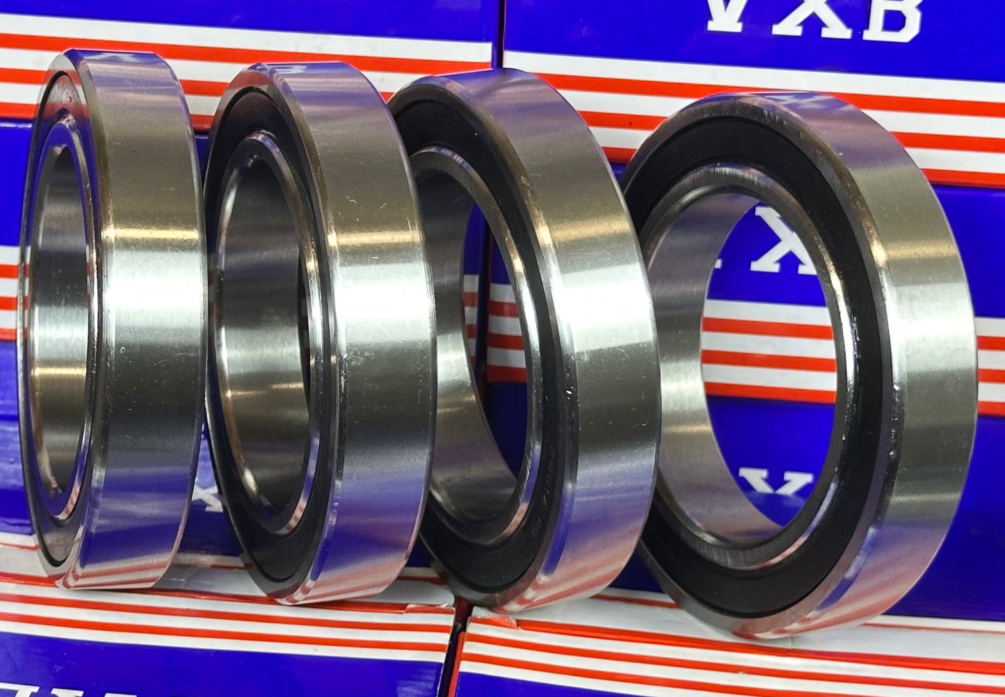 4-Pack 6014-2RS Sealed Bearings 70x110x20mm Ball Bearings Dual Sided Rubber Sealed - fast shipping 🇺🇸