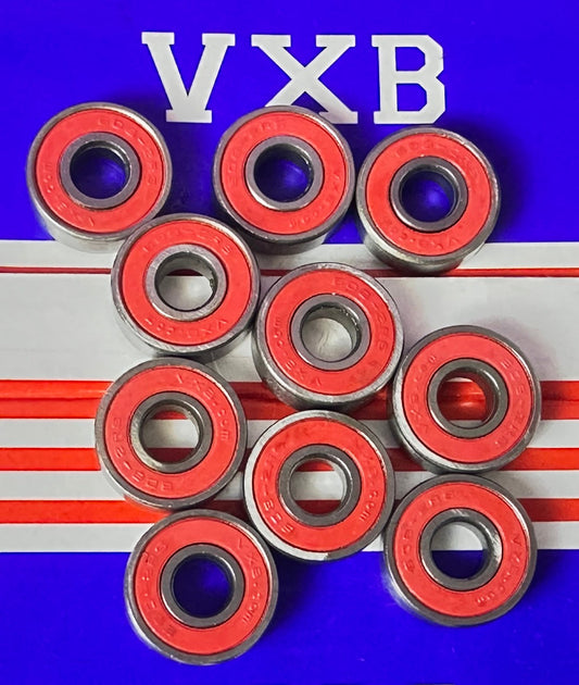 10-Pack Skateboard Bearing 608-2RS Sealed 8x22x7 Miniature - fast shipping 🇺🇸