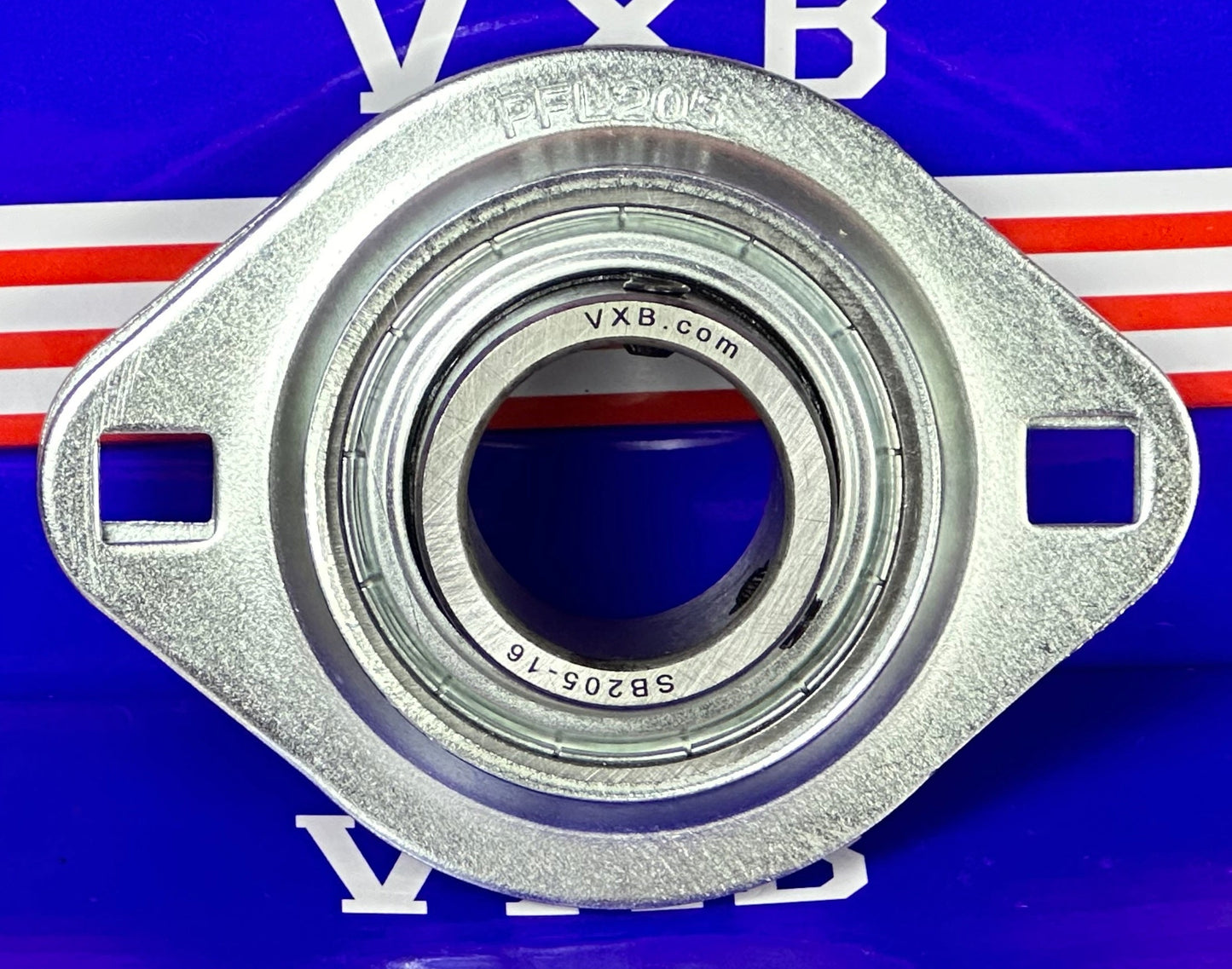 SBPFL205-16 Pressed Steel Housing Bearing 2-Bolt Flanged Mounted - fast shipping 🇺🇸