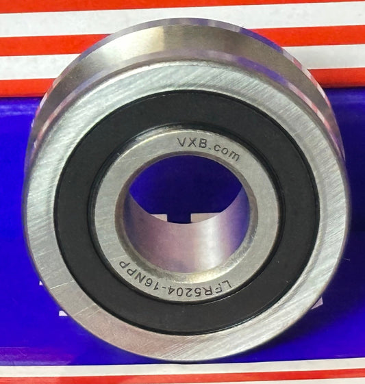 LFR5204-16NPP 20mm ID x 16mm U-Groove Sealed Track Roller Bearing Track - fast shipping 🇺🇸