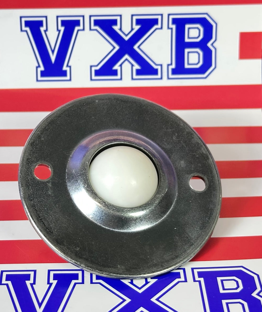 2 Holes 1 Inch Flange Ball Transfer Unit Mount Surface Bearing - fast shipping 🇺🇸