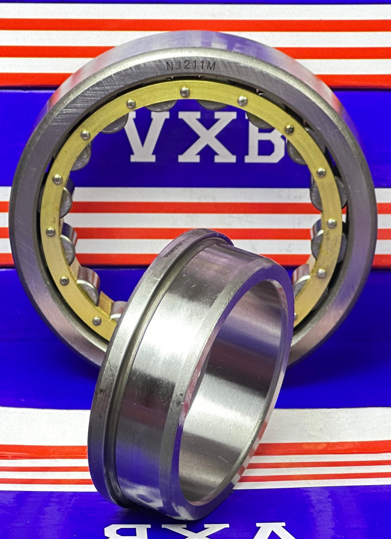 NJ211M Cylindrical Roller Bearing 55x100x21 Cylindrical Bearing - fast shipping 🇺🇸
