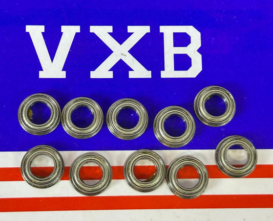 10-Pack Flanged Shielded Bearings MF106ZZ 6x10x3 Miniature - fast shipping 🇺🇸