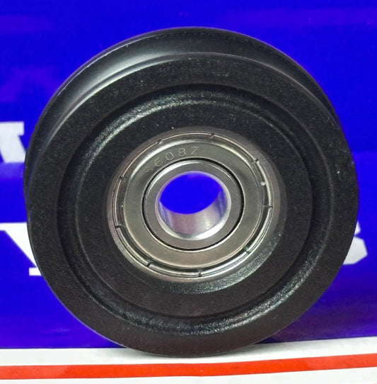 8mm Bore Bearing - OD: 40mm U-Groove Plastic Tire for Sliding Doors - fast shipping 🇺🇸