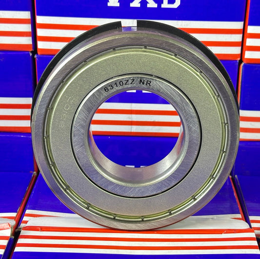 6310ZZNR Shielded Bearing Snap Ring 50x110x27mm - fast shipping 🇺🇸