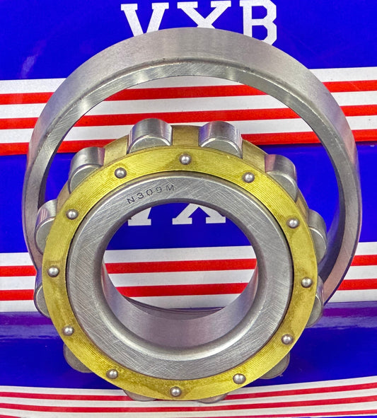 N309M Cylindrical Roller Bearing 45x100x25 Cylindrical Bearing - fast shipping 🇺🇸