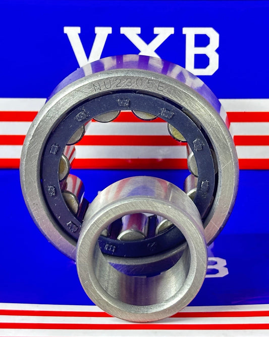 NU2305 Cylindrical Roller Bearing 25x62x24 Cylindrical Bearing - fast shipping 🇺🇸