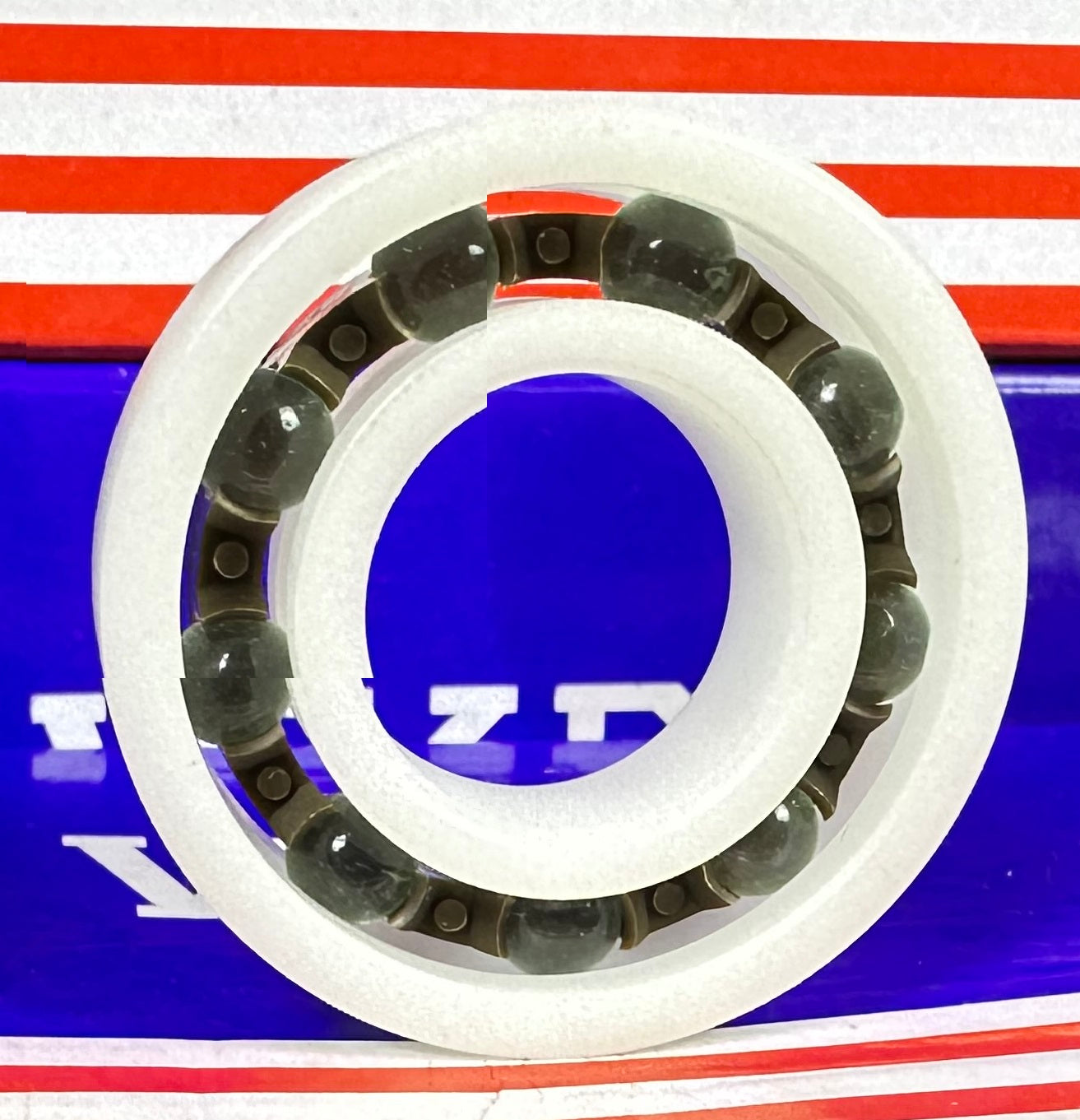 Acetal/POM Plastic Bearing 6004 - Glass Balls - 20x42x12mm - fast shipping 🇺🇸