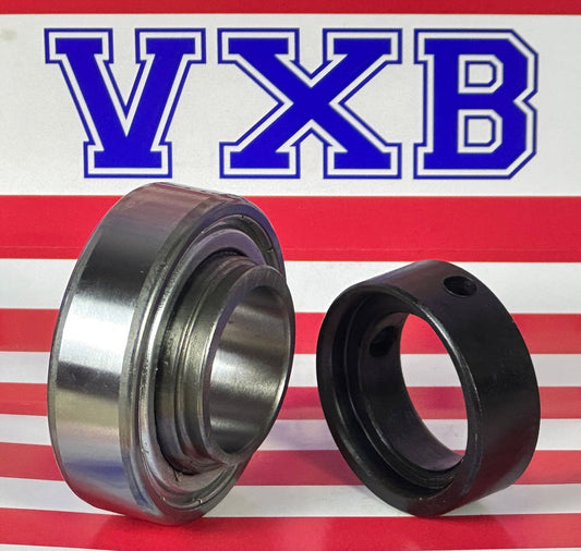 CSA205-16 1" Bore Cylindrical OD, Insert Bearing w/Locking Collar - fast shipping 🇺🇸