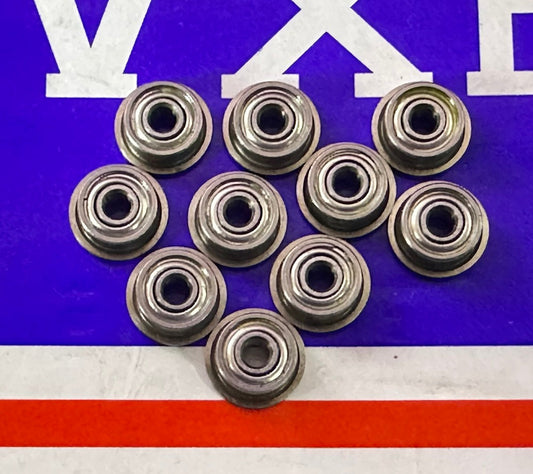 10-Pack Flanged Bearings 2x6mm Double Shielded 2x6x3 Miniature - fast shipping 🇺🇸