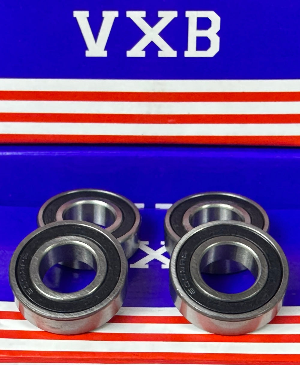 4-Pack 6003-2RS 17x35x10mm Ball Bearings Dual Sided Rubber Sealed - fast shipping 🇺🇸