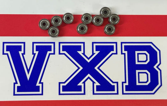 10-Pack 1.5x6x3 Stainless Steel S601XZZ Shielded Miniature Bearing - fast shipping 🇺🇸