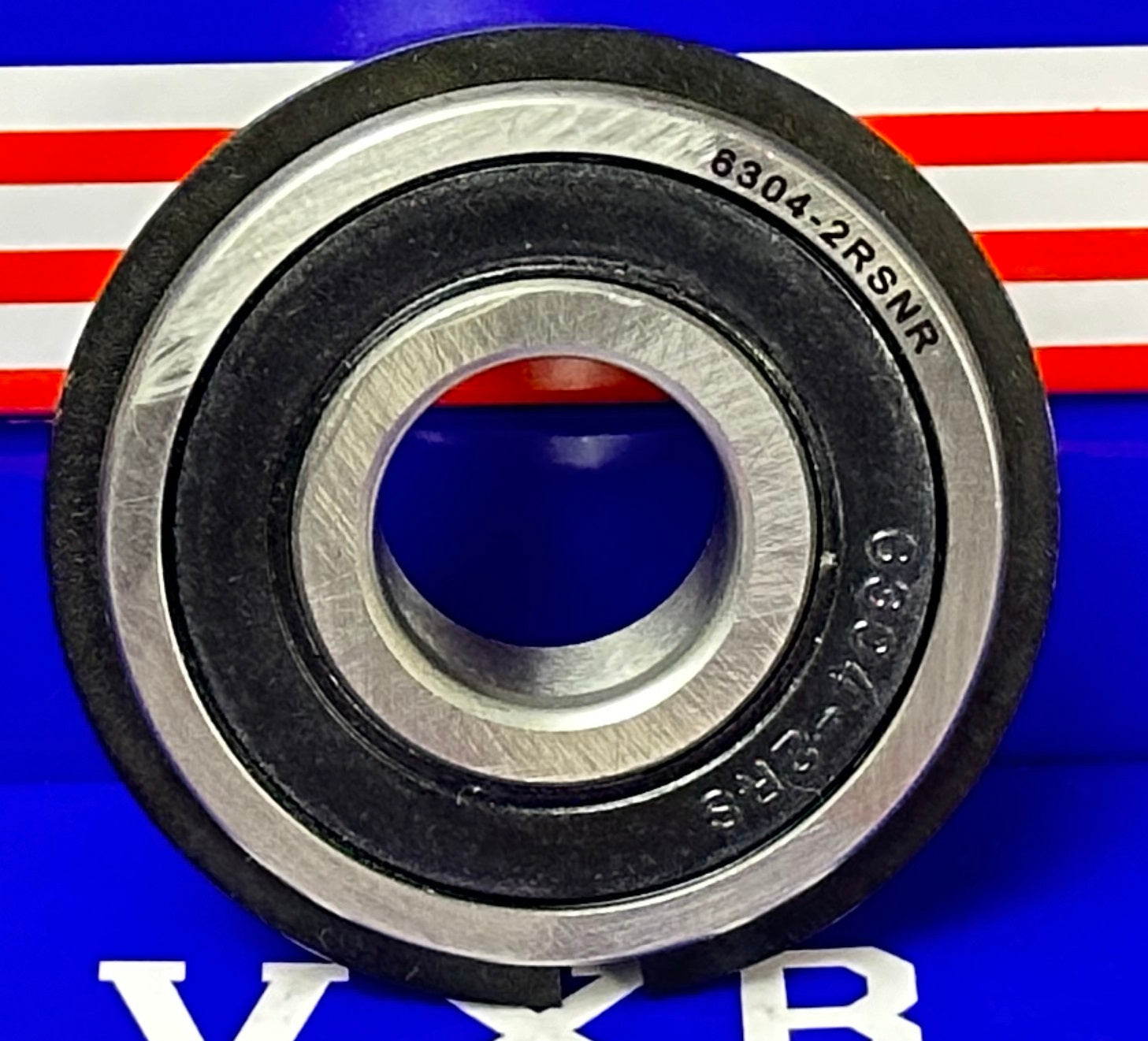 6304-2RSNR Sealed Bearing 20x52x15mm - Snap Ring - fast shipping 🇺🇸