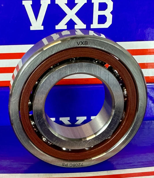7206C P5 High Precision Angular Contact Bearing 30x62x16mm ABEC-5 - fast shipping 🇺🇸