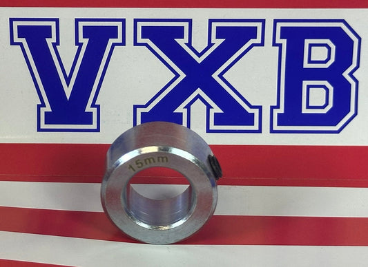 15mm Shaft Collar – Zinc Plated Steel - Set-Screw Type – Secure Fit - fast shipping 🇺🇸