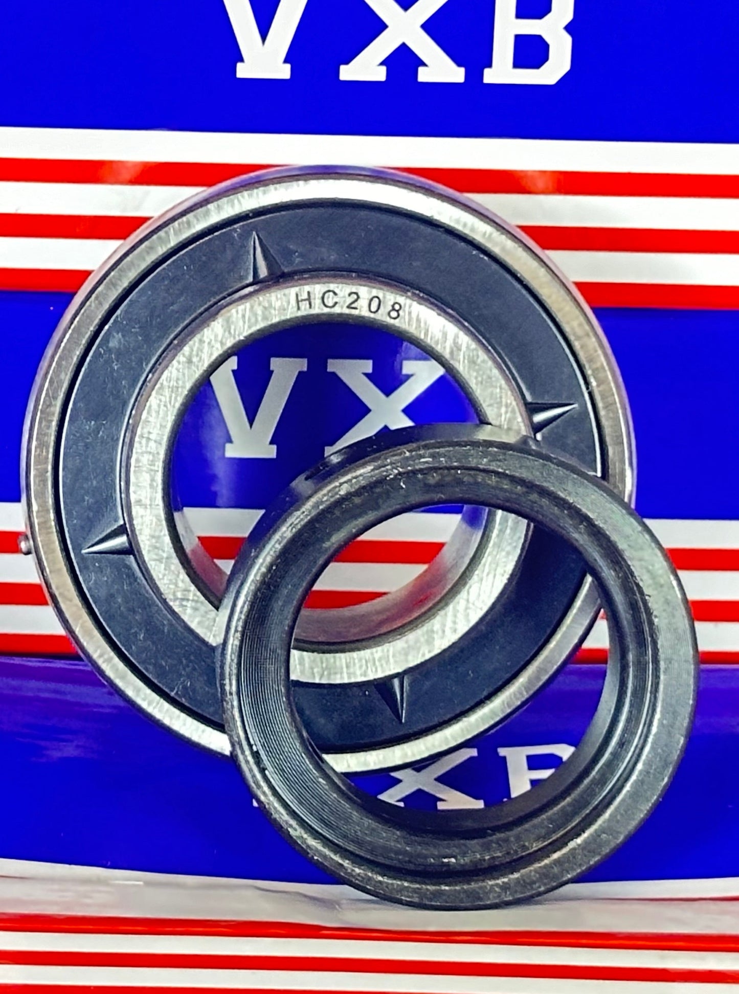 HC208 40mm Bearing Insert - eccentric collar 40mm Mounted - fast shipping 🇺🇸