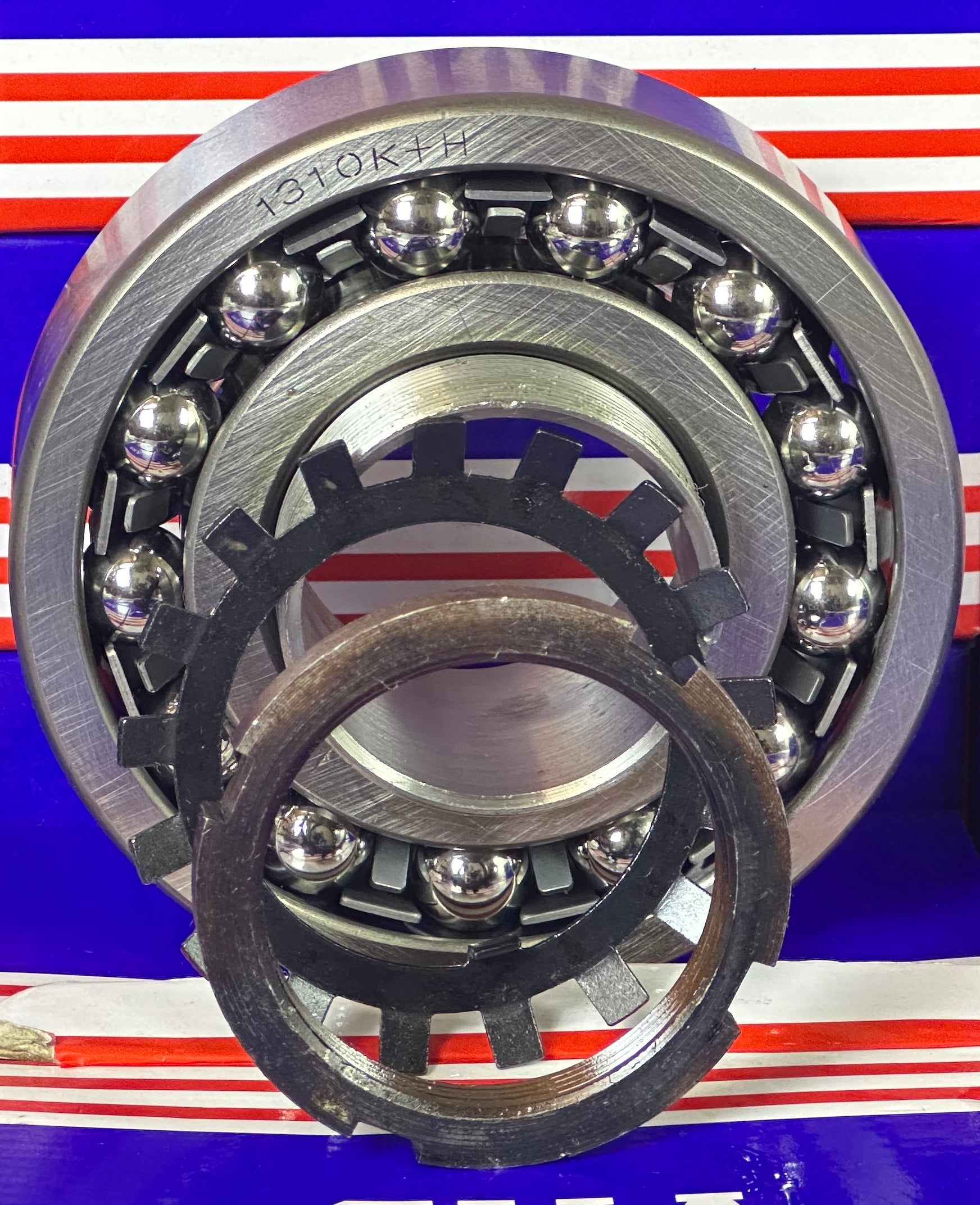 1310K+H Tapered Self Aligning Ball Bearing - Adapter Sleeve 45x110x27mm - fast shipping 🇺🇸