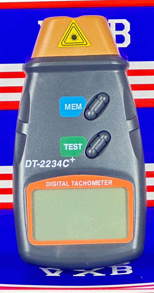 LCD Digital Photo Laser Tachometer Non Contact Tach RPM Measuring Tool - fast shipping 🇺🇸