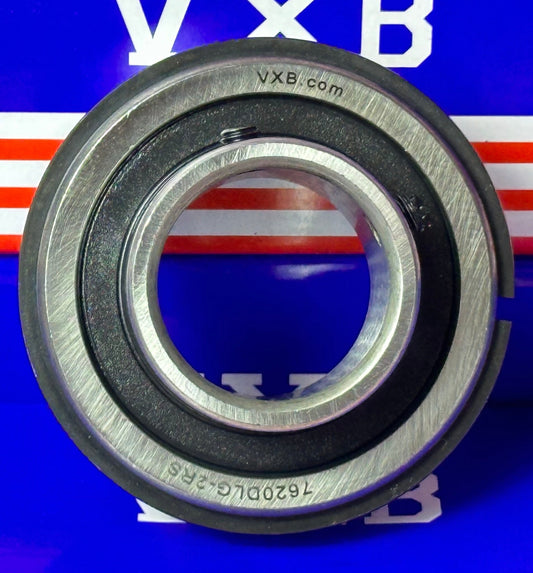 7620DLG-2RS Ball Bearing - Snap Ring - Extended Inner Ring 1-1/4" Bore; 2-9/16" OD - fast shipping 🇺🇸