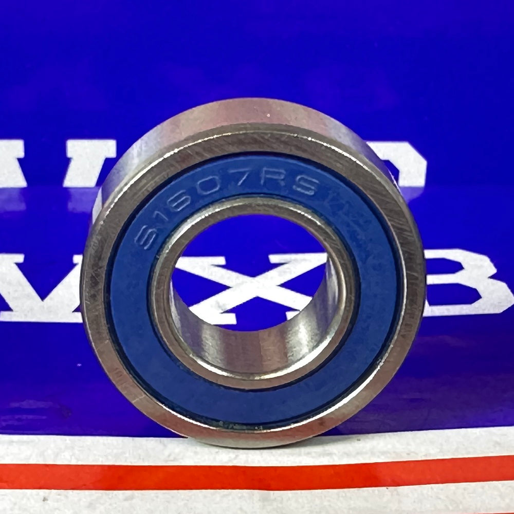S1607-2RS Bearing Stainless Steel Sealed 7/16x29/32x5/16 inch Bearing - fast shipping 🇺🇸