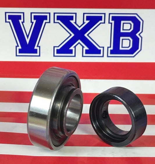 CSA104-12-2RS 3/4" Bore Cylindrical Insert Bearing w/Locking Collar - fast shipping 🇺🇸