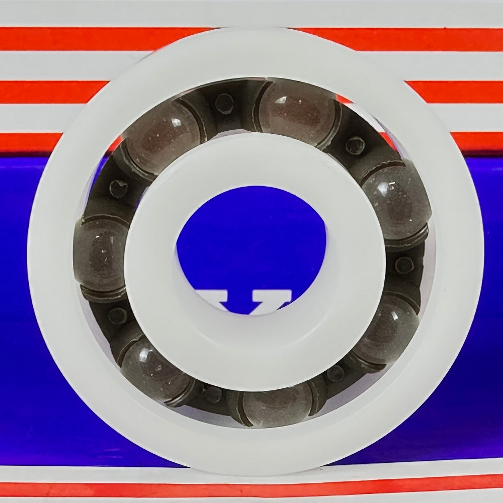 Acetal/POM Plastic Bearing 6303 - Glass Balls - 17x47x14mm - fast shipping 🇺🇸