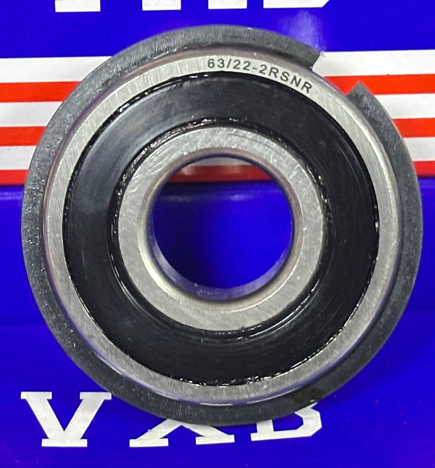 63/22-2RSNR Sealed Bearing - Snap Ring 22 X 56 X 16 - fast shipping 🇺🇸