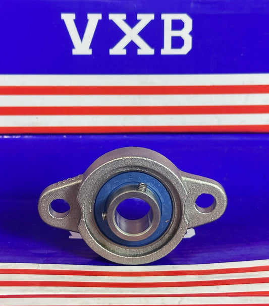 12mm Miniature Flanged Block Stainless Steel Mounted Bearing - fast shipping 🇺🇸